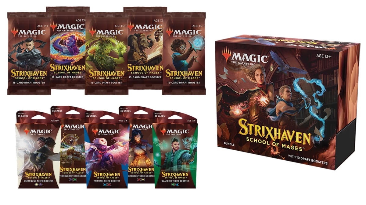 Magic: The Gathering Strixhaven School of Magic Packaging 