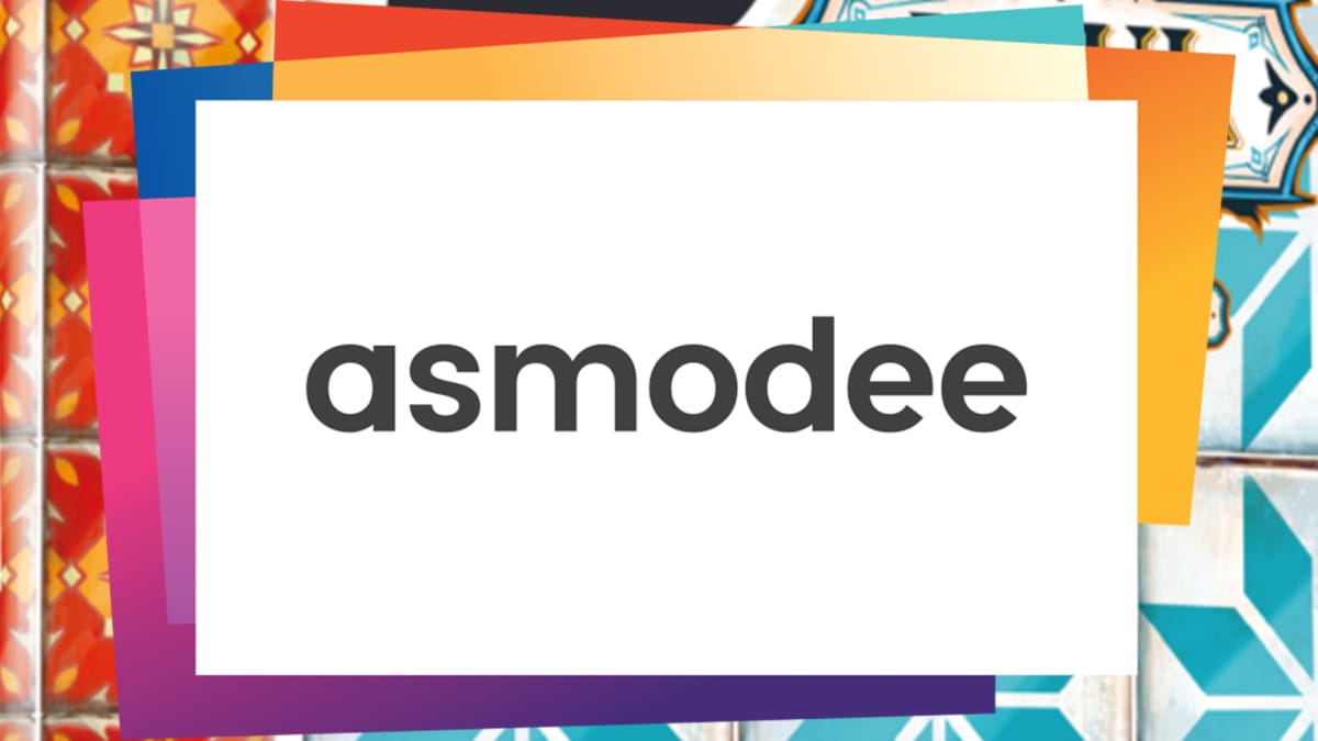 Asmodee Logo With Azul Background