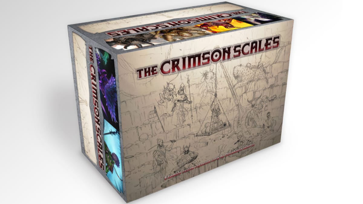 Gloomhaven The Crimson Scales Custom Campaign Box Art