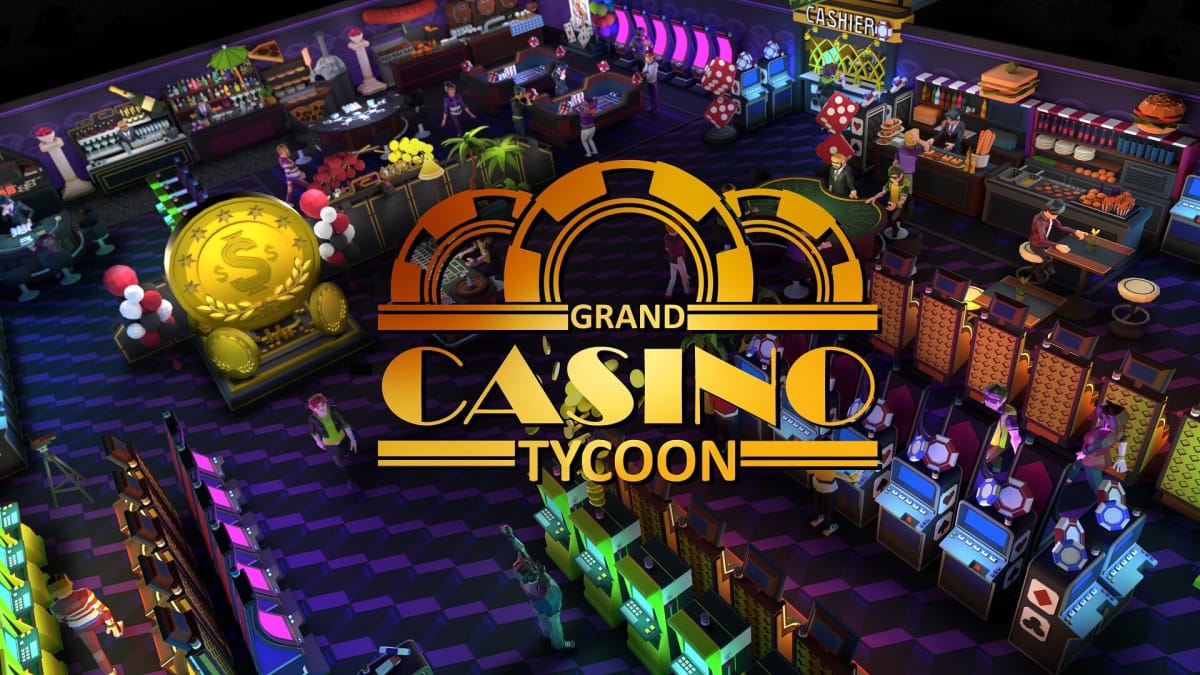 Grand Casino Tycoon background and logo