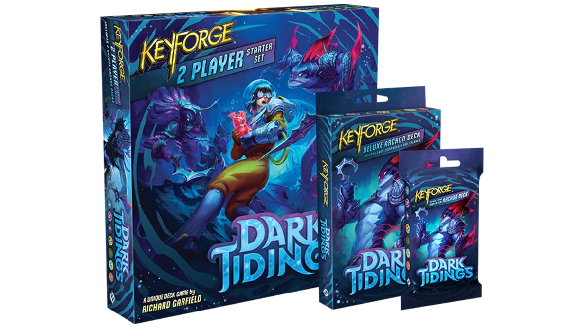 Keyforge: Dark Tidings Box Art