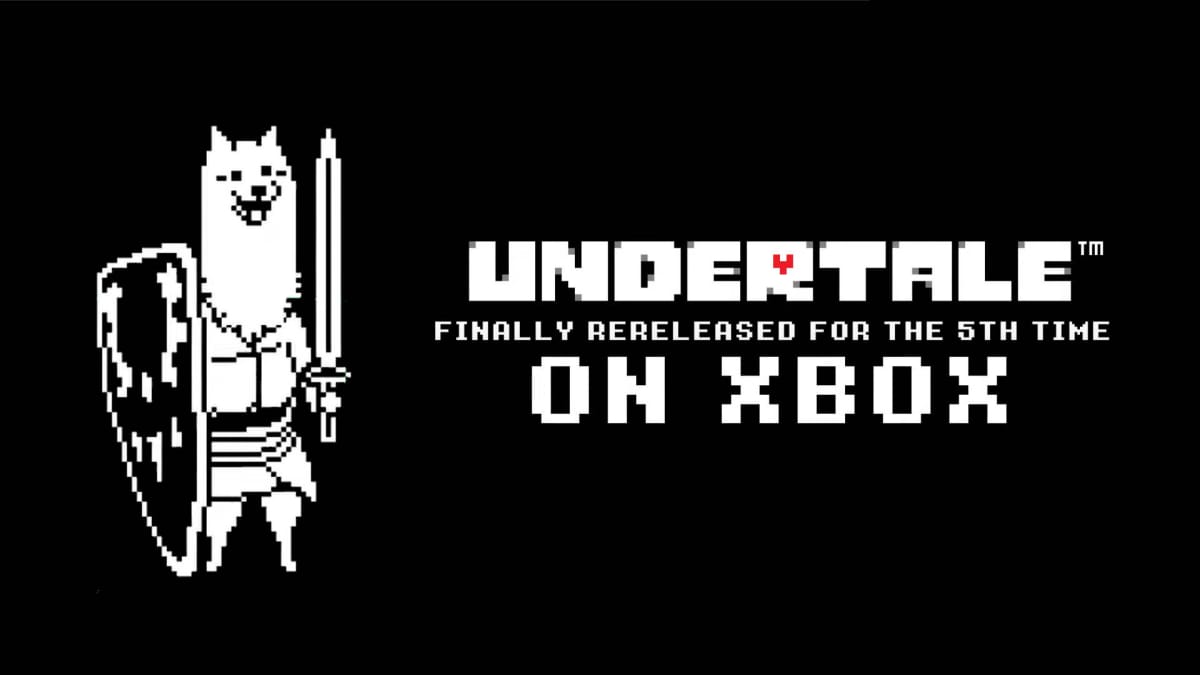 Undertale Xbox Game Pass release cover