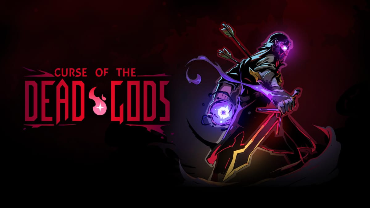 A banner image for the new Curse of the Dead Gods update
