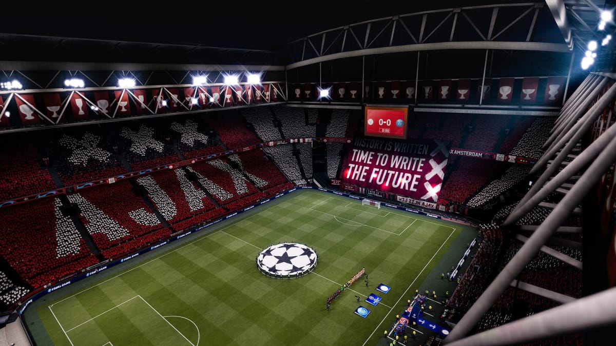 A stadium in FIFA 21