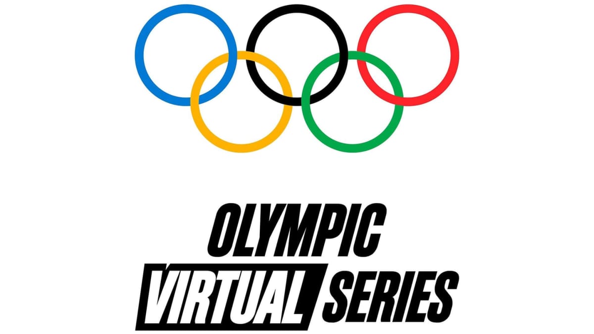 The logo for the Olympic Virtual Series