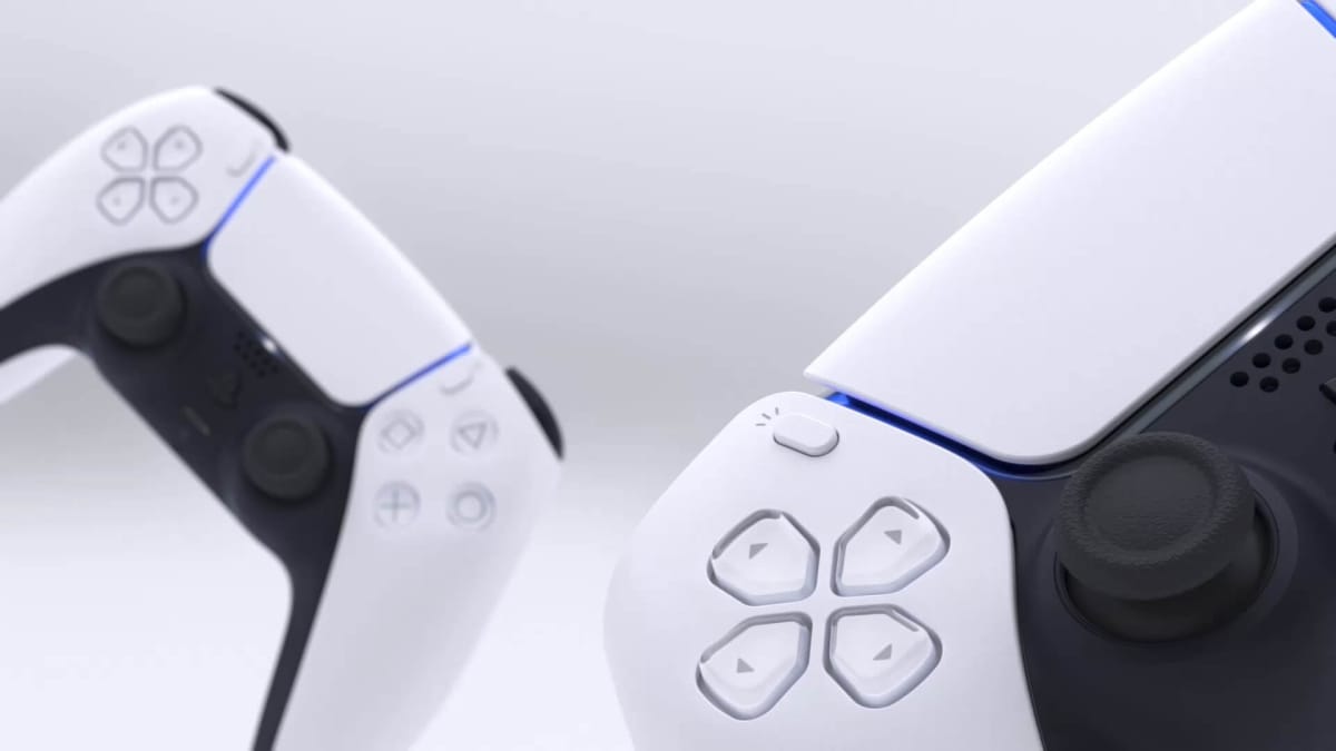 The DualSense controller for the PlayStation 5