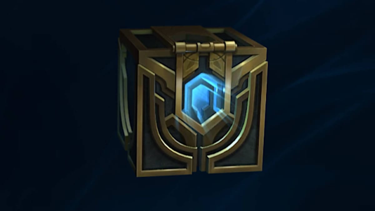 One of the loot boxes in Riot Games' MOBA League of Legends
