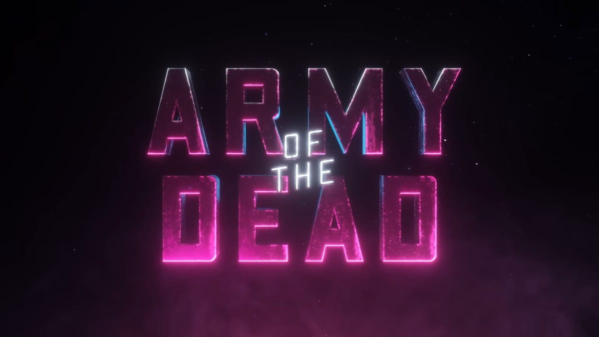 A poster image for the movie Army of the Dead