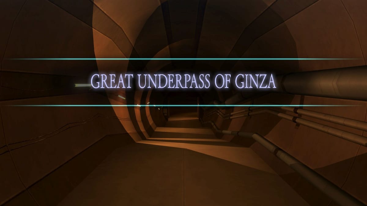 Shin Megami Tensei 3 Great Underpass Of Ginza
