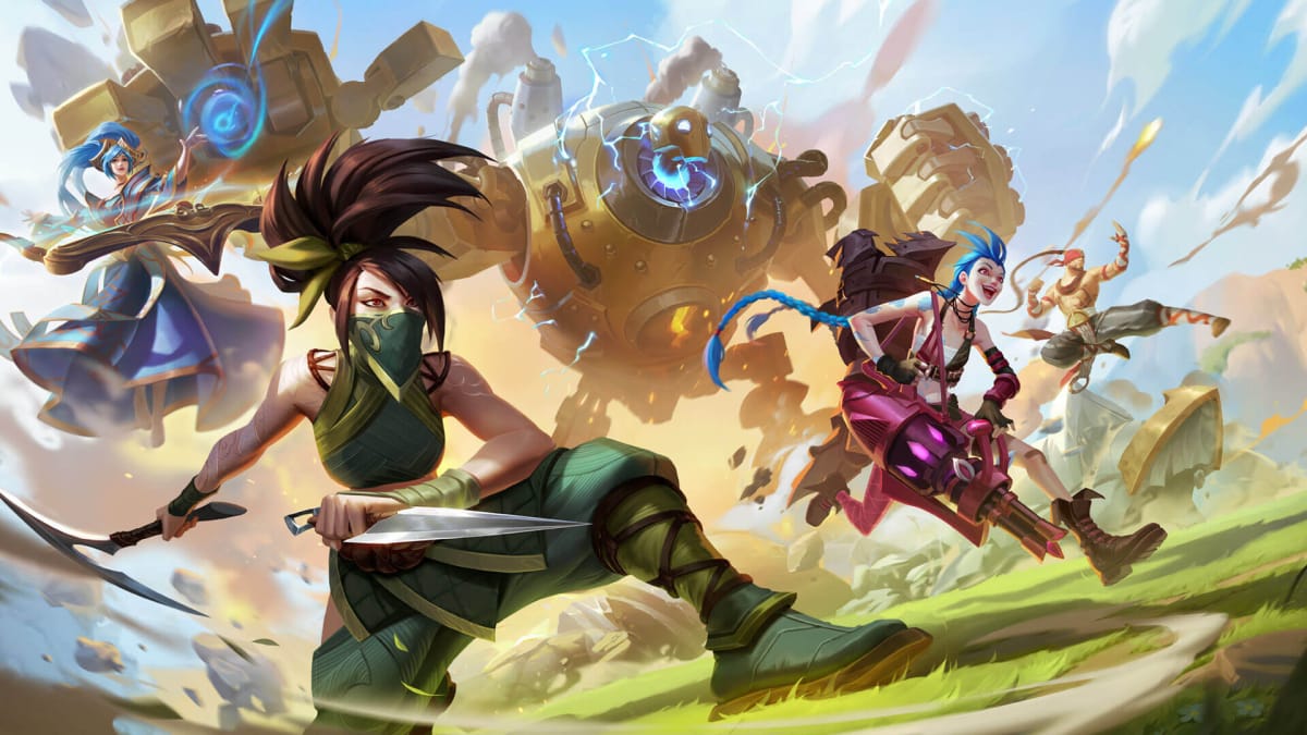 Champions in League of Legends, a game developed by Tencent-owned Riot Games