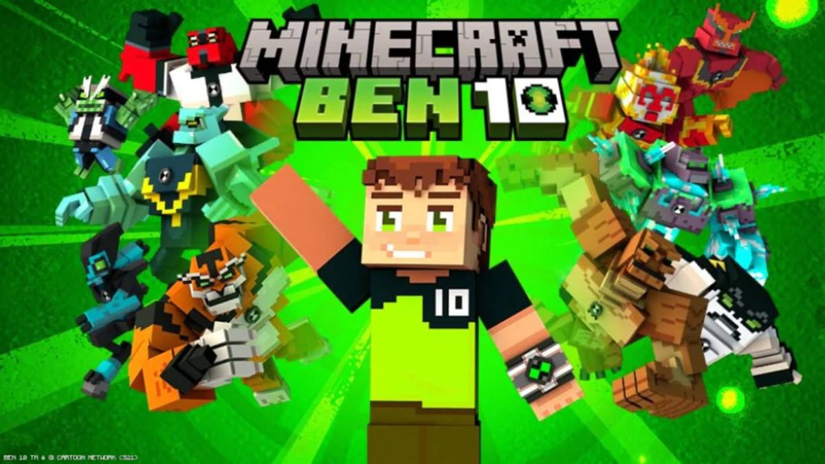 Minecraft Ben 10 DLC cover