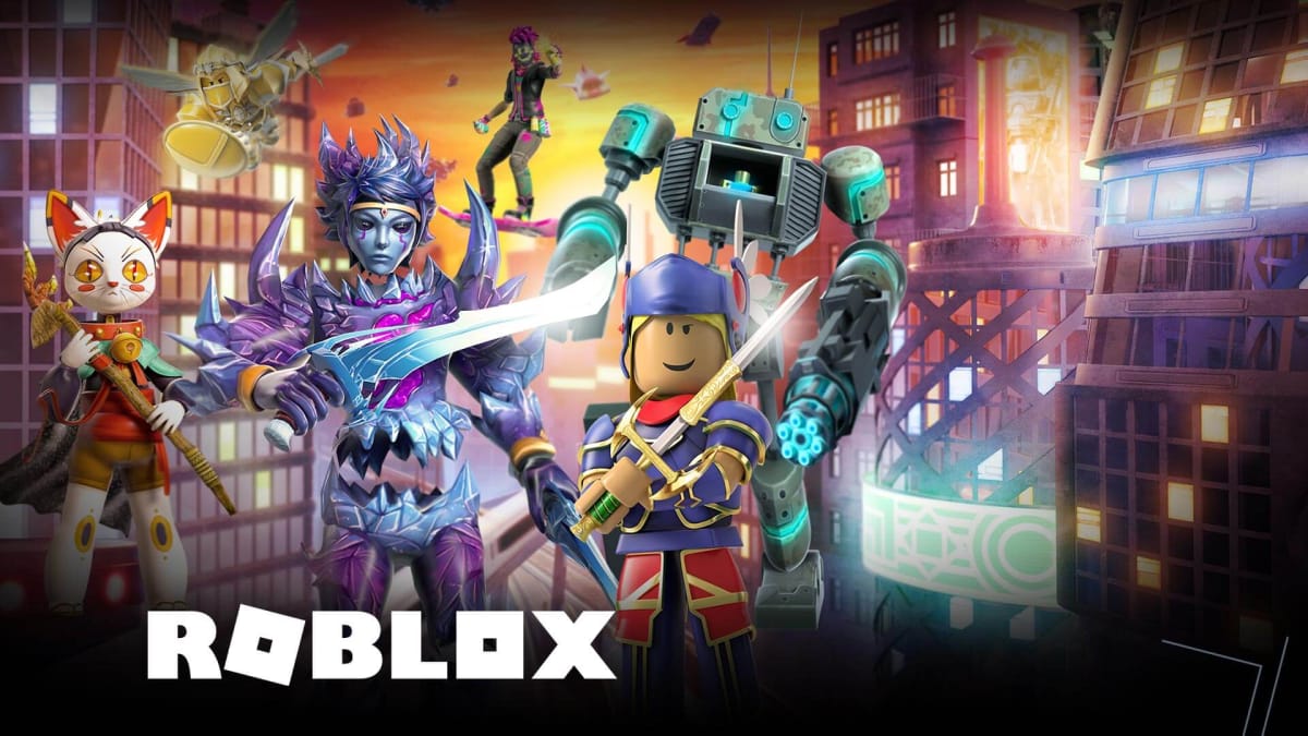 Some characters intended to show off the Roblox "platform"