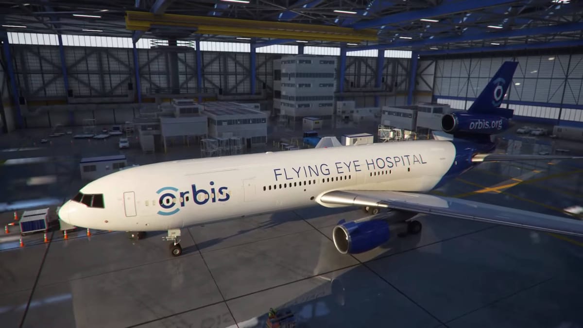 Microsoft Flight Simulator Orbis Eye Hospital Orbis International cover