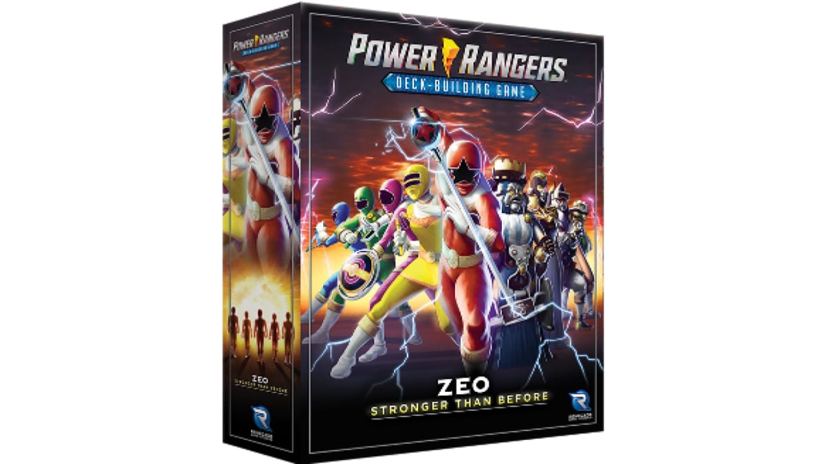 Box art for Power Rangers The Deck Building Game's Zeo expansion