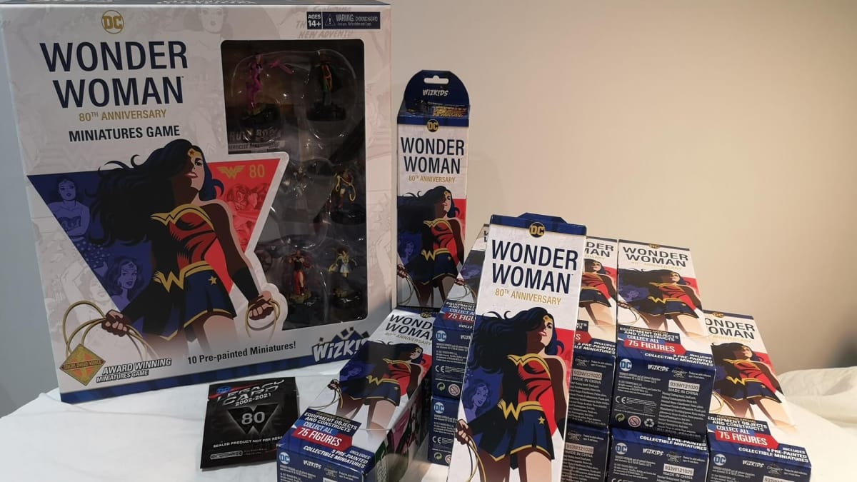 WONDER WOMAN #018 Superman Wonder Woman DC HeroClix 