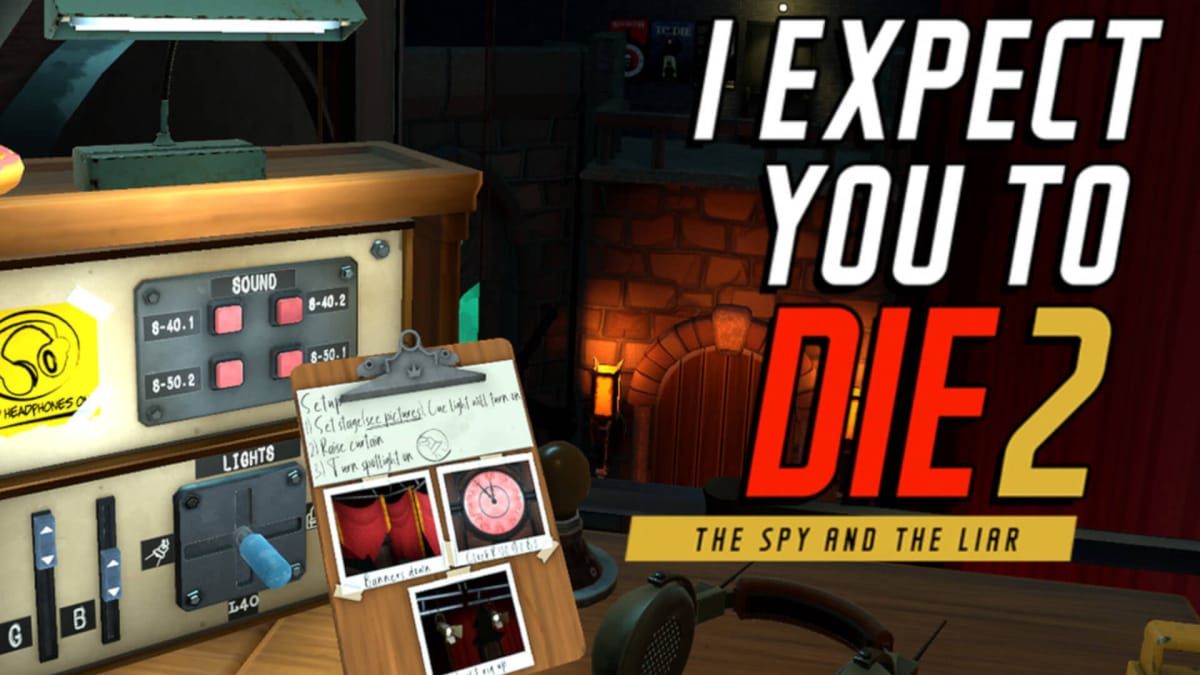 I Expect you to Die 2 Key Art