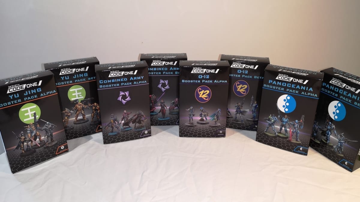 Infinity CodeOne Booster Pack Alpha and Beta
