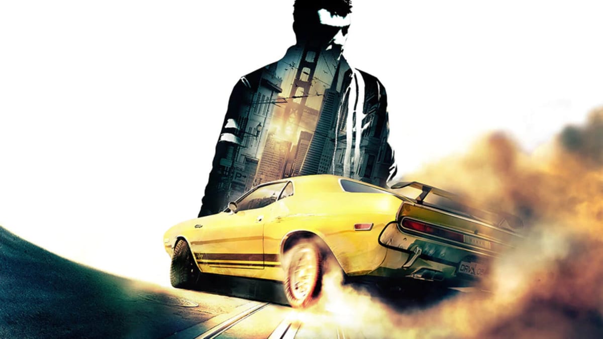 Promotiona art for Driver: San Francisco, the last major entry in the Driver series.
