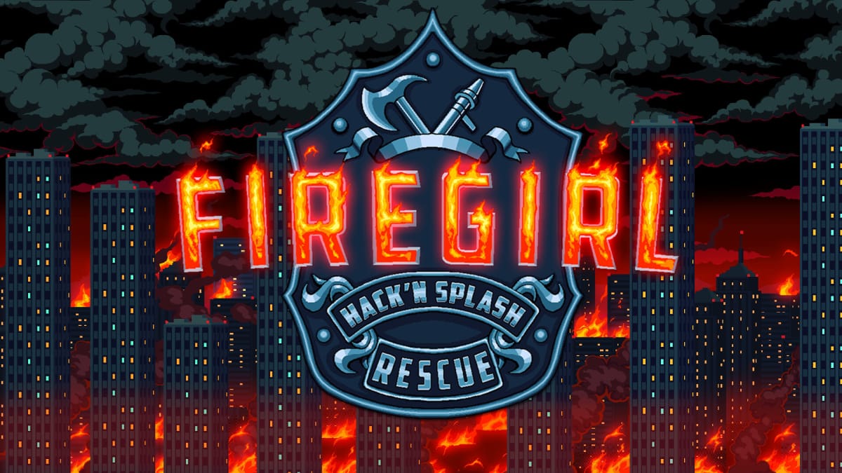 The key art for Firegirl: Hack 'n Splash Rescue