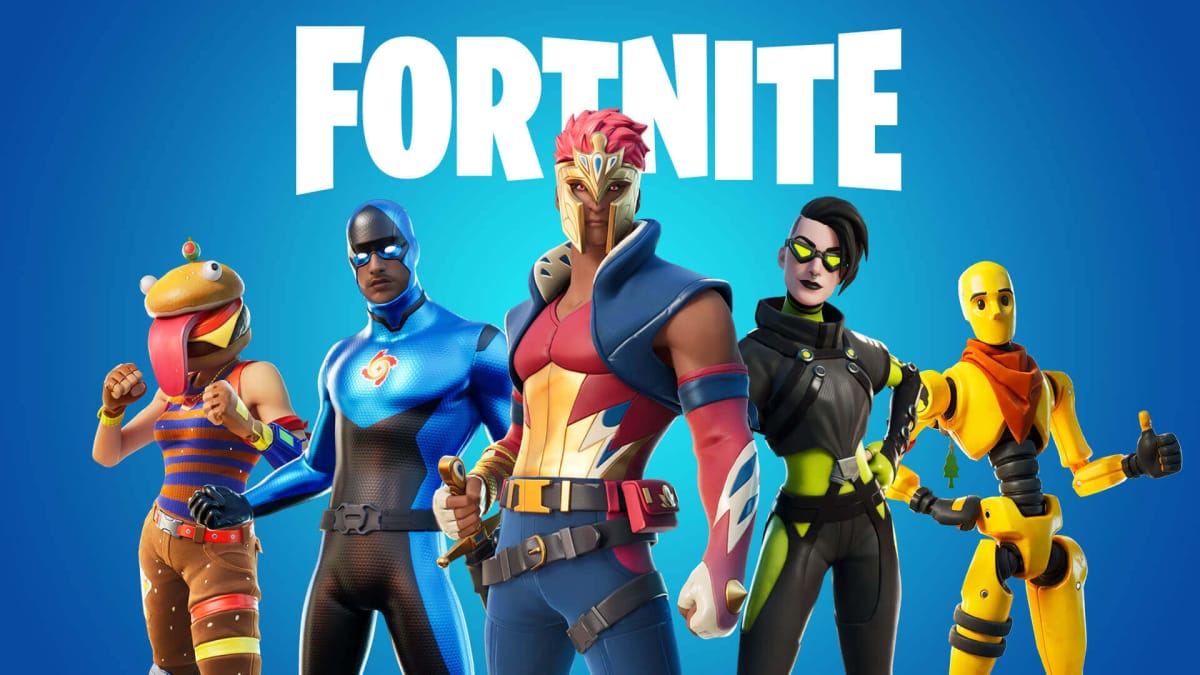 Some of the characters in Epic's battle royale Fortnite