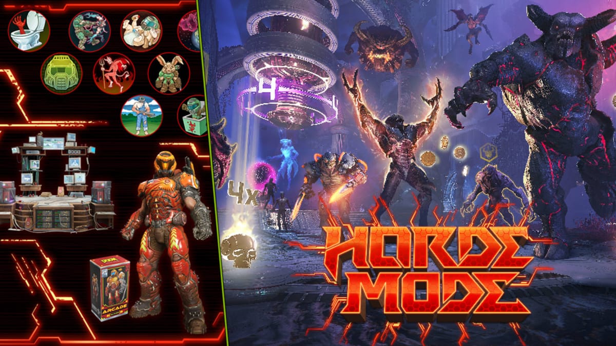 Doom Eternal Horde Mode Update 6.66 cover