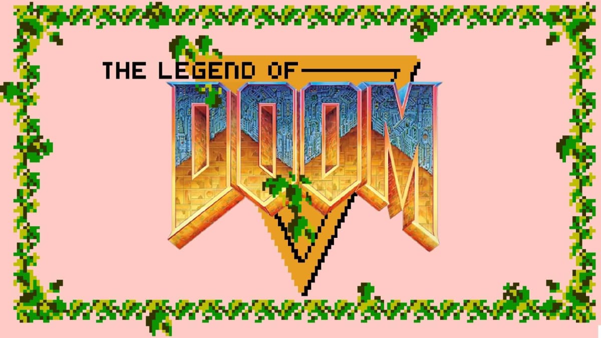 The title for the Legend of Doom, a Doom II mod.