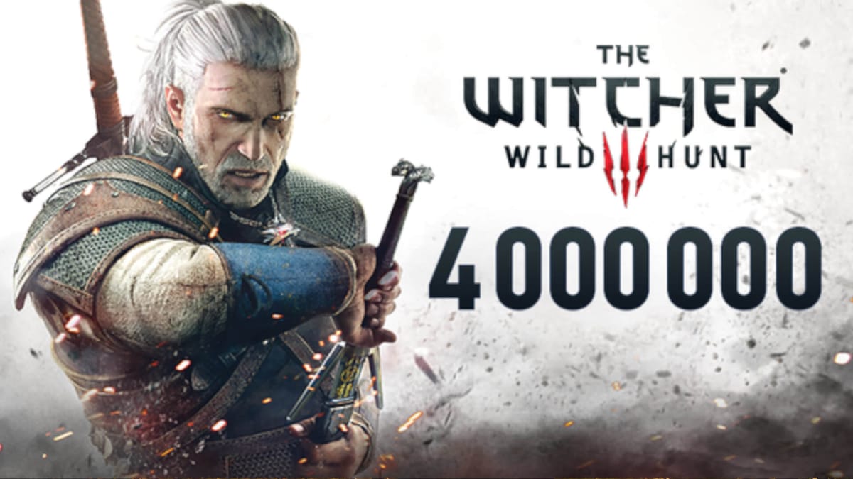 Witcher 3 4 Million Copies