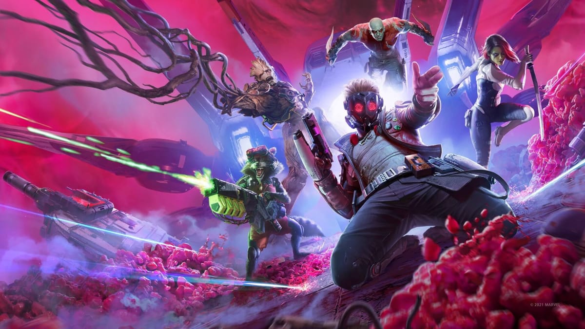Guardians of the Galaxy featured artwork