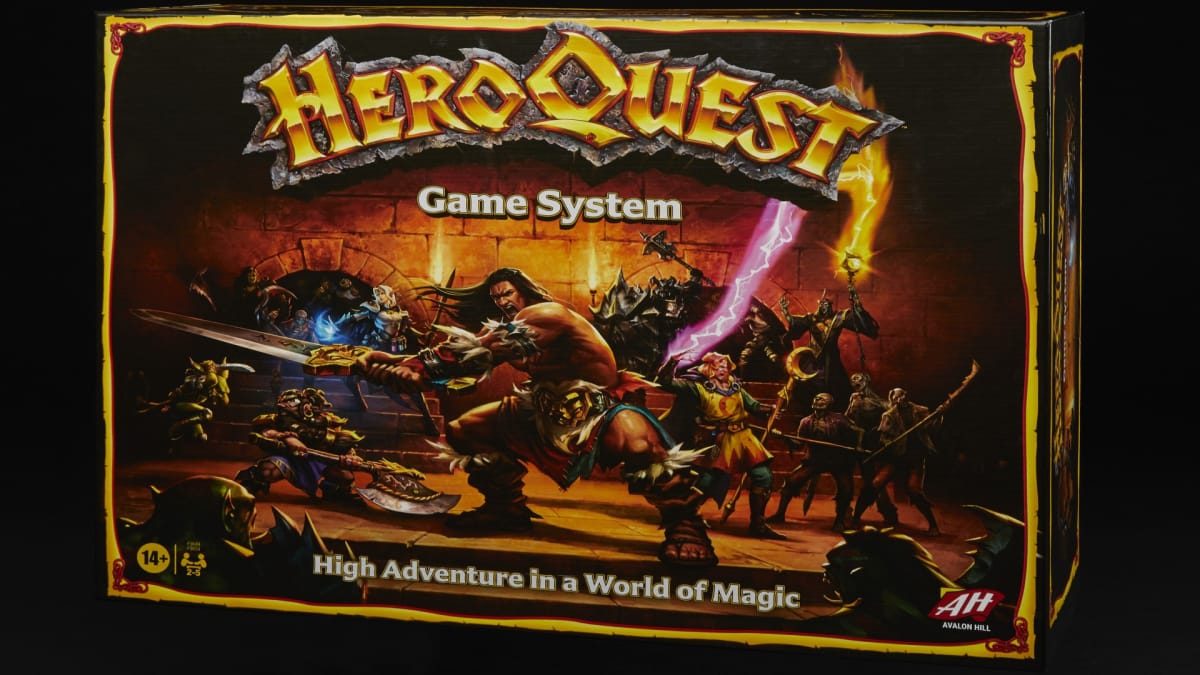 The box art for HeroQuest 2021