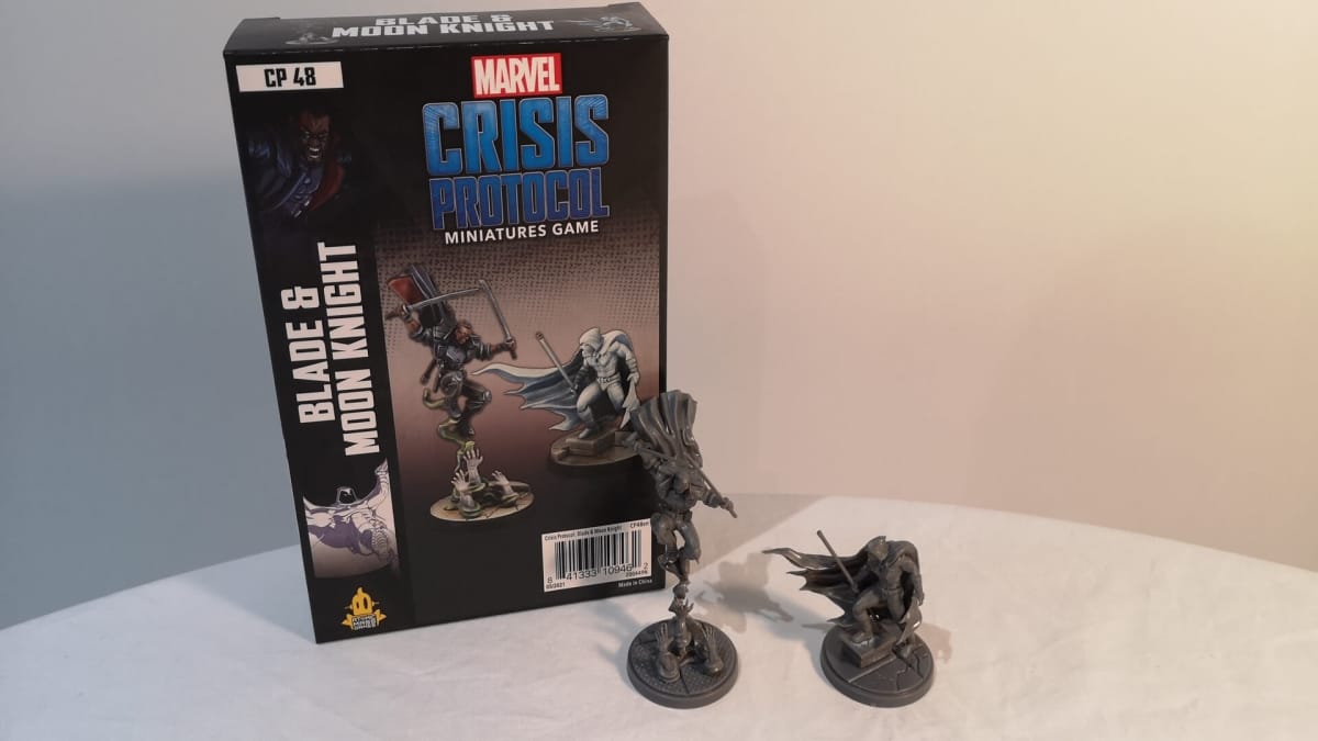 Marvel Crisis Protocol Blade and Moon Knight