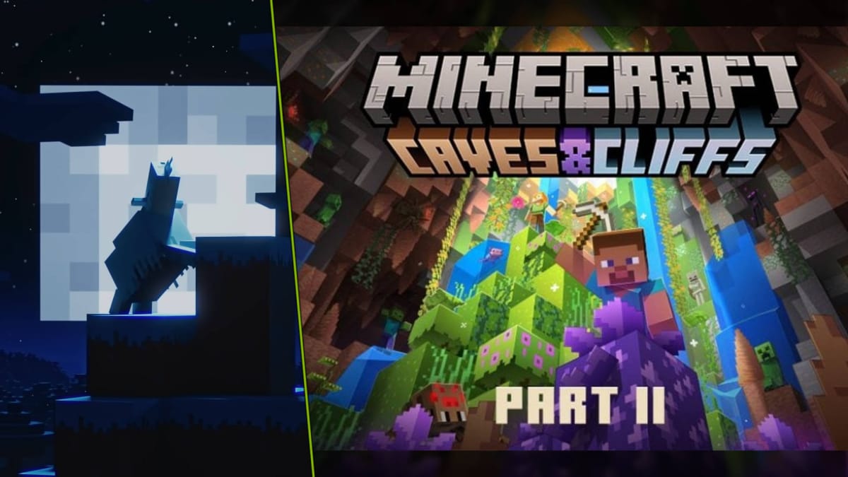 Minecraft Caves & Cliffs Part 2 Release Date cover 2