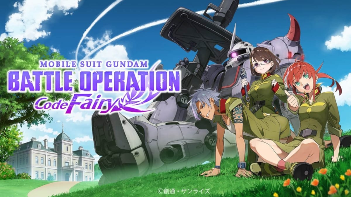 Mobile Suit Gundam Battle Operation Code Fairy Key Art