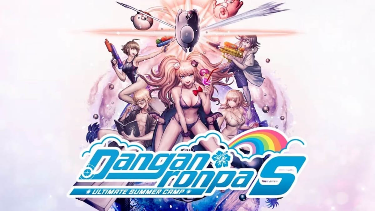 Danganronpa S Ultimate Summer Camp key promo art cast characters