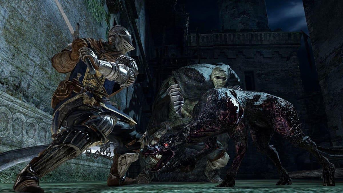 A gameplay screenshot from Dark Souls 2.
