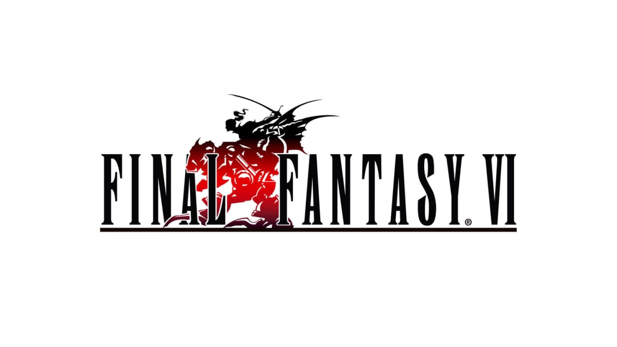 The main logo for Final Fantasy VI Pixel Remaster