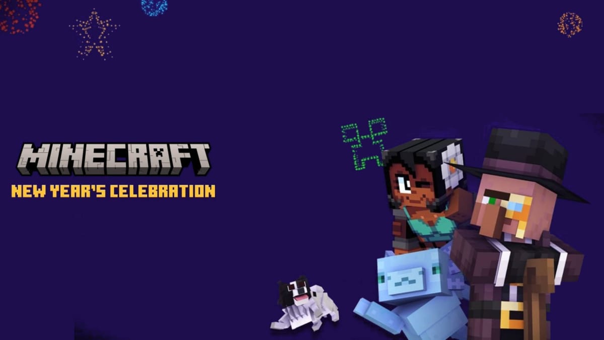 Minecraft New Year's Celebration cover