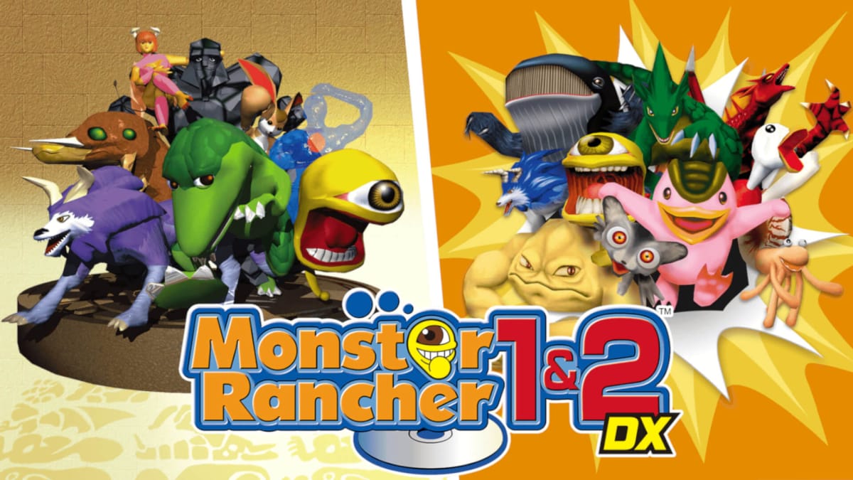 Monster Rancher 1 and 2 DX Key Art