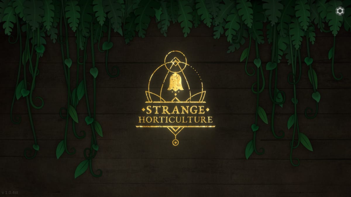 strange horticulture logo