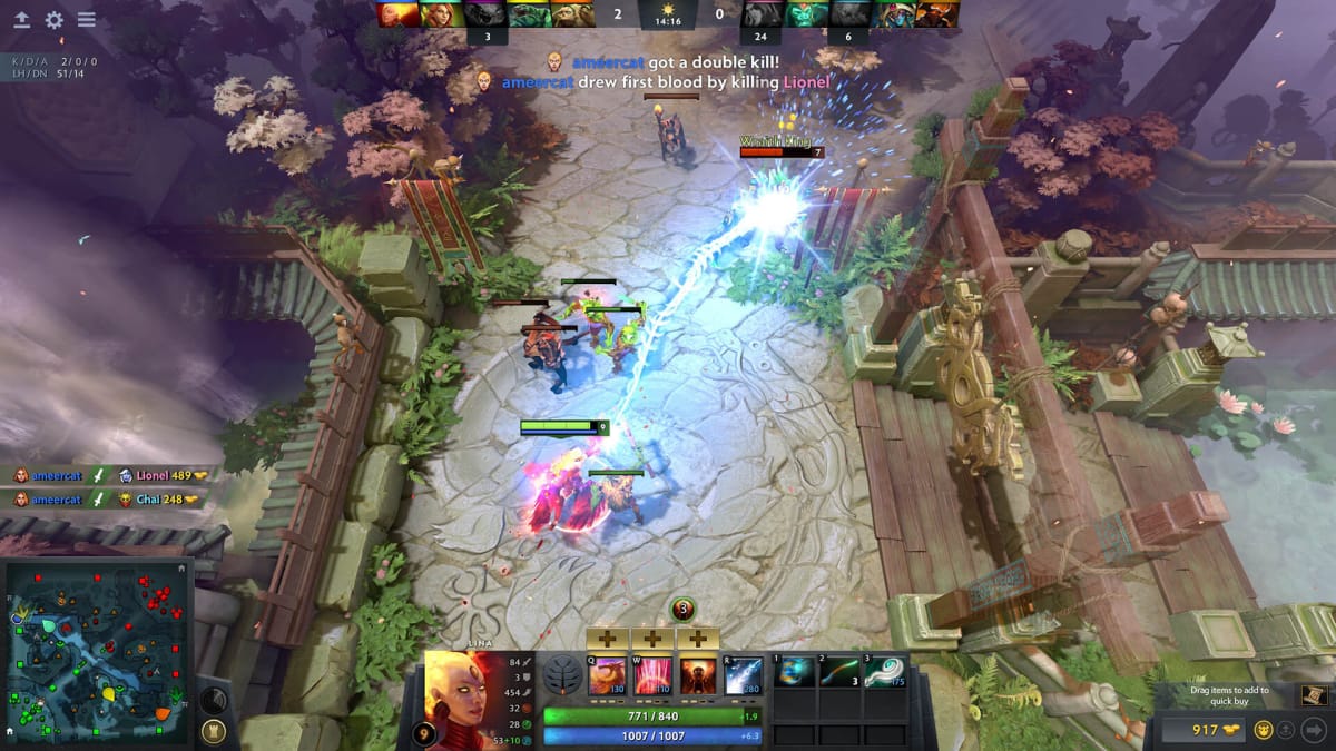 Dota 2, a game popular in eSports circles and a possible game for the 2022 Commonwealth Games.