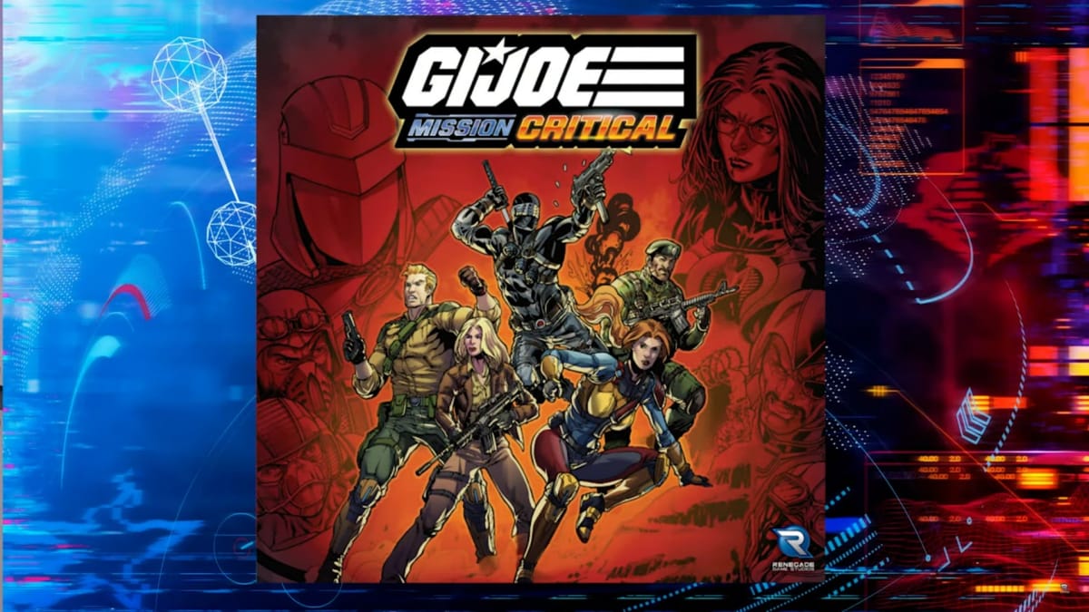 The box art for GI Joe Mission Critical illustrated by Robert Atkins