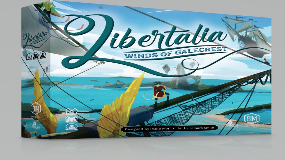 The official box art for Libertalia: Winds of Galecrest