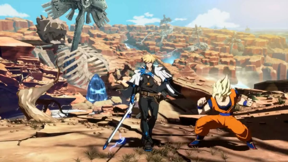 Dragon Ball FighterZ Guilty Gear Strive mod cover