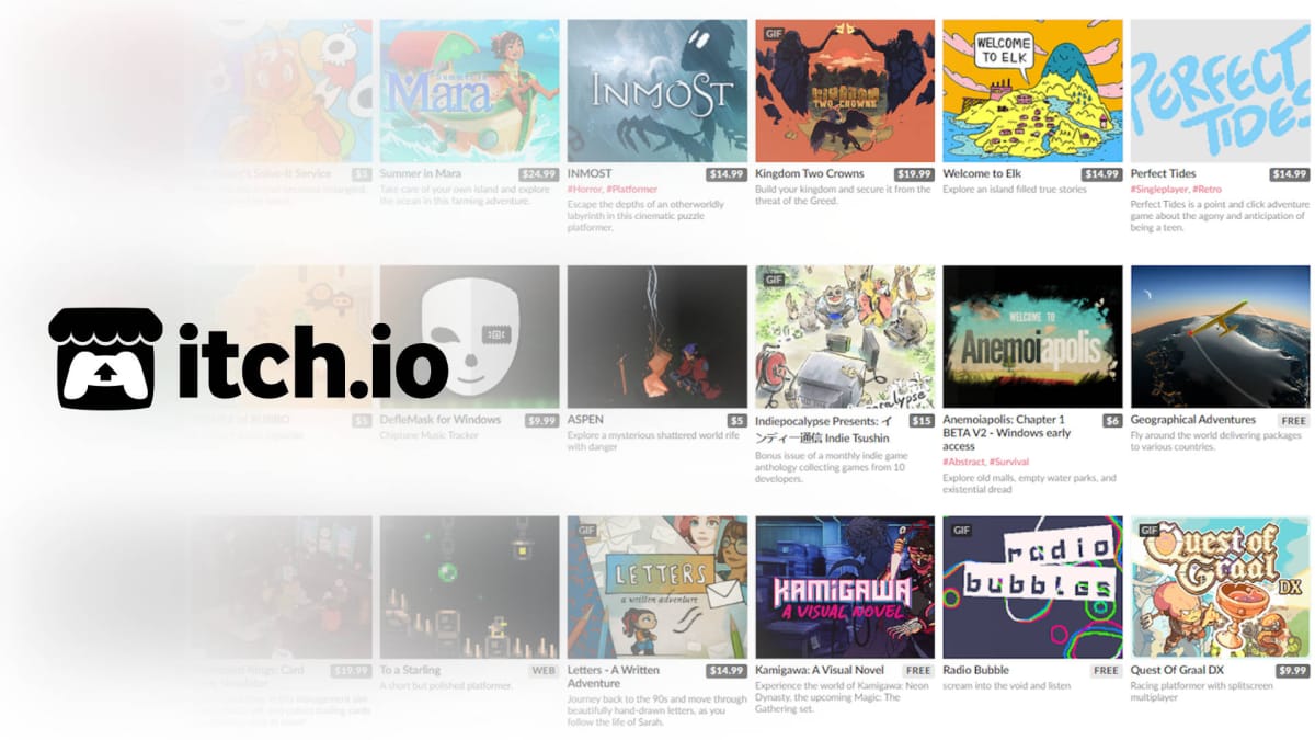 Itch.io Games downloaded cover