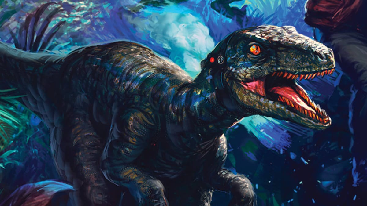 A snippet of an original image for Jurassic World: The Legacy of Isla Nublar