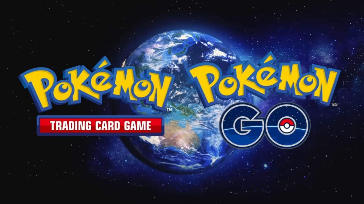 The Pokemon TCG Pokemon Go expansion logo