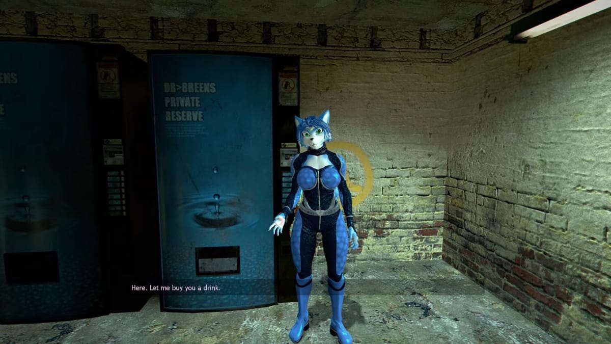 Krystal in the Half-Life 2 Krystal mod