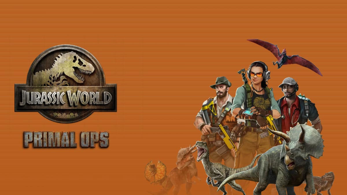 Jurassic World Primal Ops Mobile Game Android and iOS cover