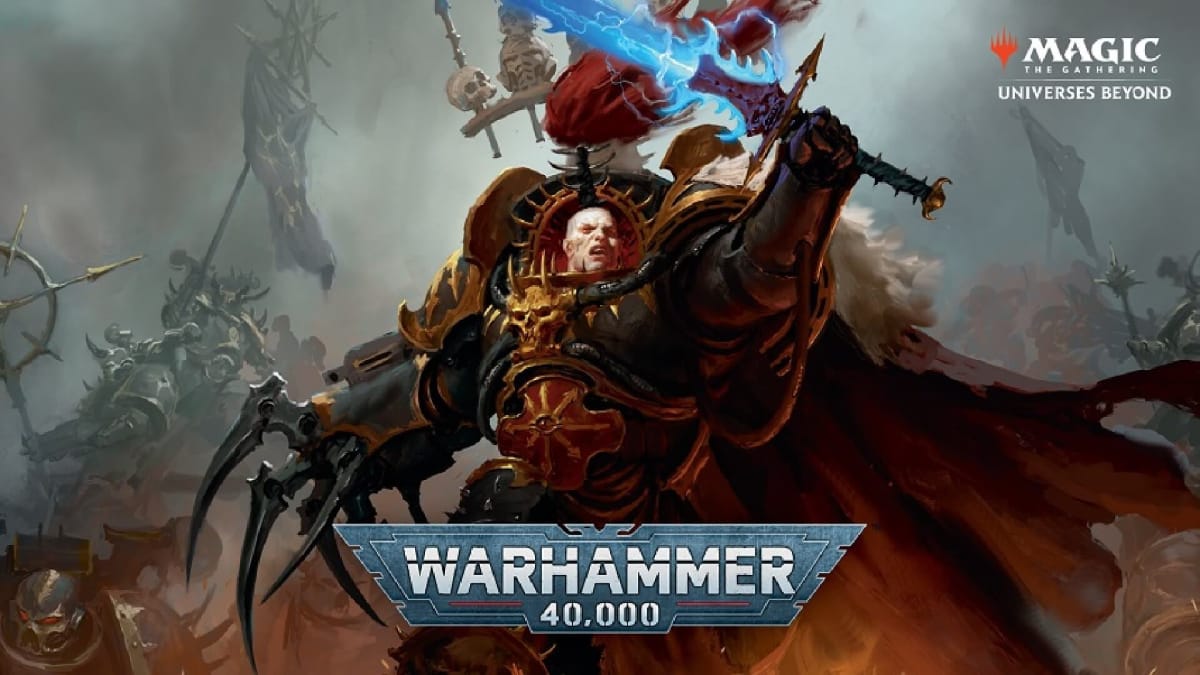 Magic The Gathering and Warhammer 40k Universes Beyond Collaboration