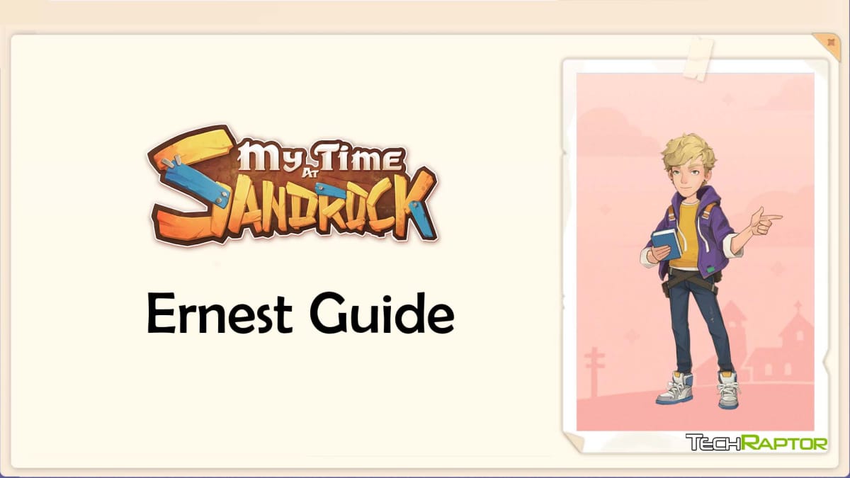 My Time At Sandrock Ernest gifts guide