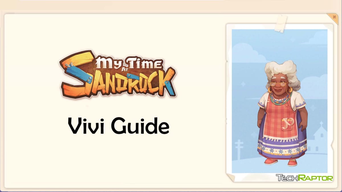 My Time At Sandrock Vivi Guide Header